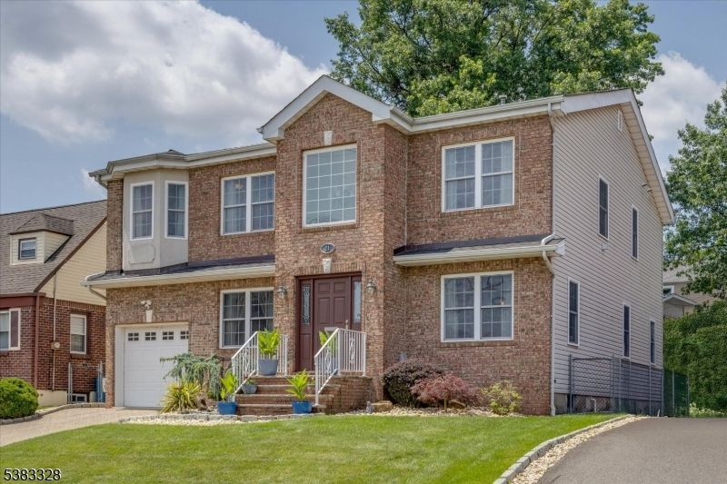 Attached, Exterior, Facade, Brick Facade, Brick Traditional