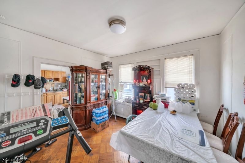 Fitness Equipment, Game Room, Interior, Wood Texture Flooring