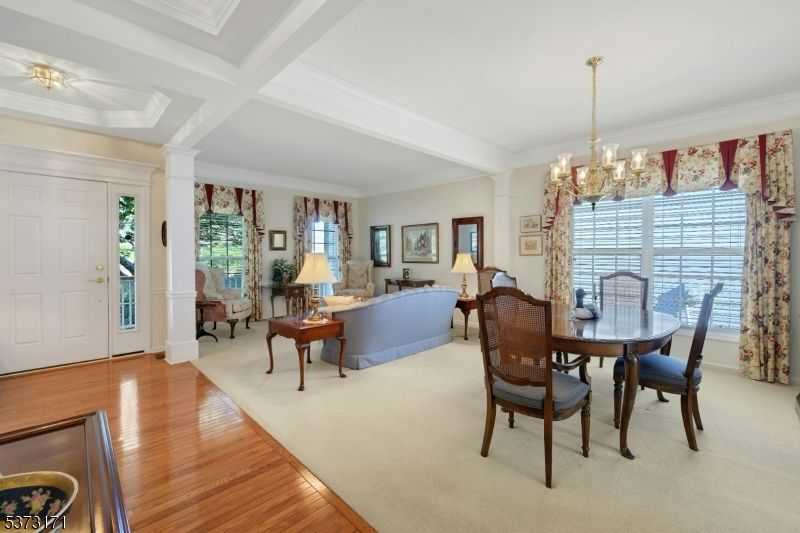 Chandelier, Dining room, Interior, Living room, Wood Texture Flooring