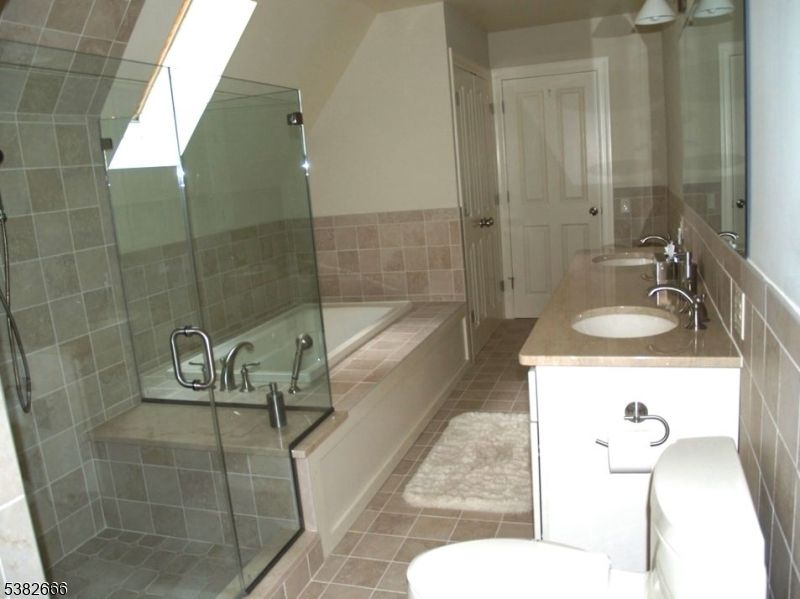 Bathroom, Dual Sink Vanities, Glass Shower, Interior