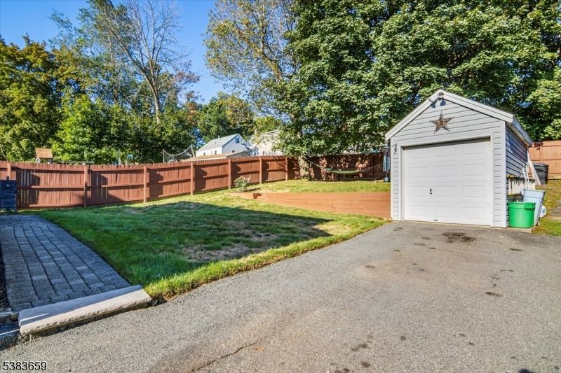 Backyard, Detached Garage, Exterior