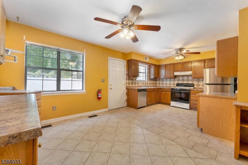 Interior, Kitchen, Stainless Steel Appliances
