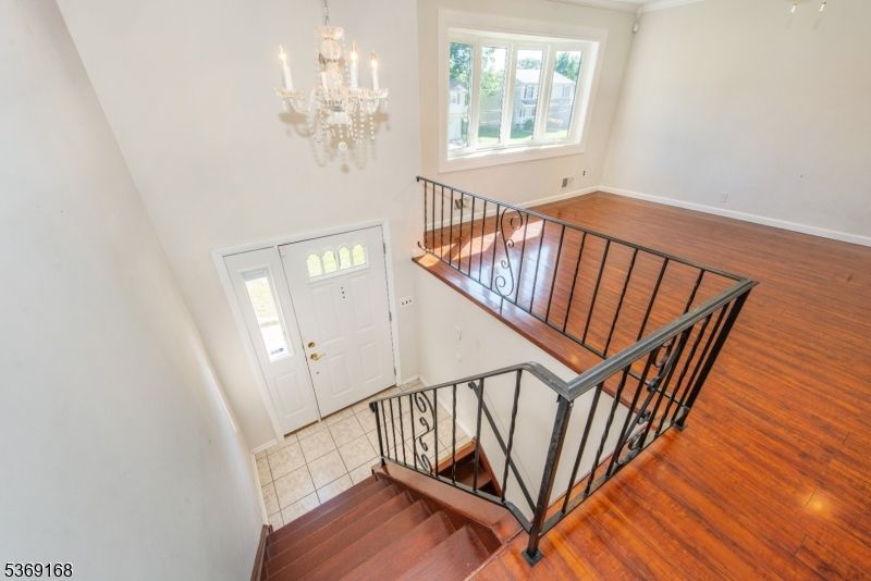 Chandelier, Interior, Wood Texture Flooring