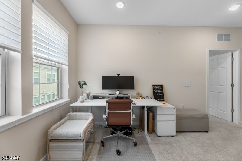 Home Office, Interior, Recessed Lighting