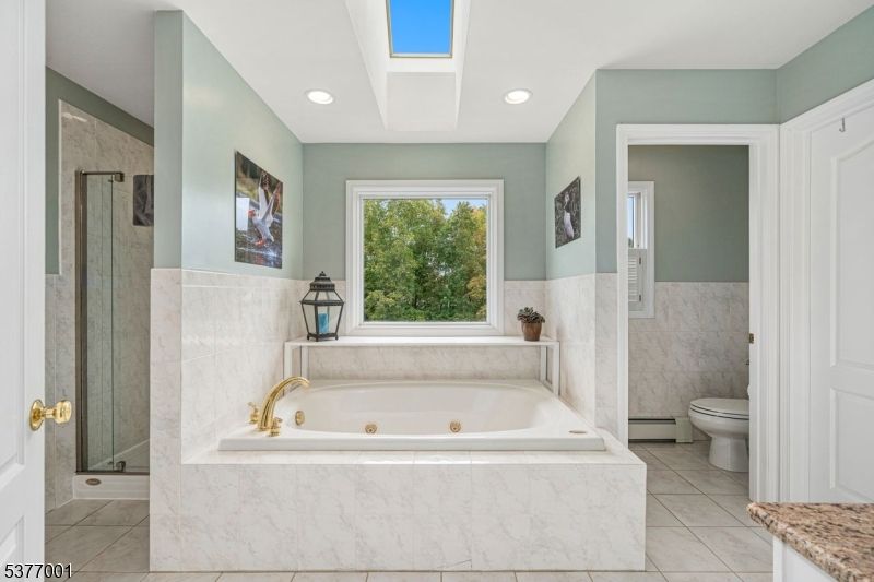 Bathroom, Glass Ceilings, Interior, Recessed Lighting