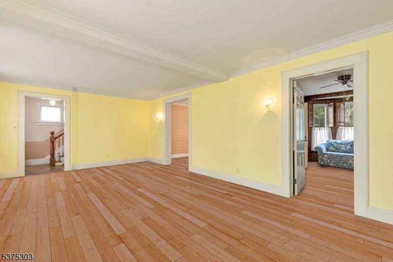 Empty room, Interior, Wood Texture Flooring