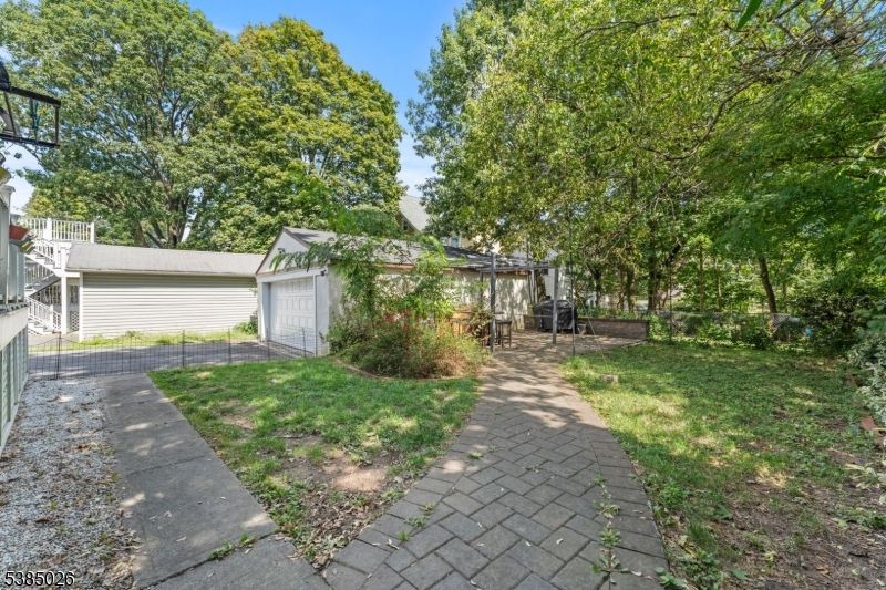 Backyard, Detached Garage, Exterior