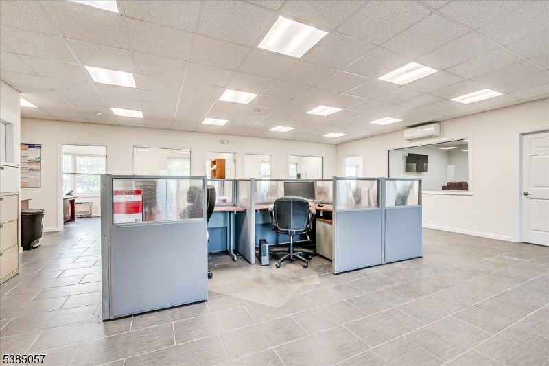 Home Office, Interior, Recessed Lighting