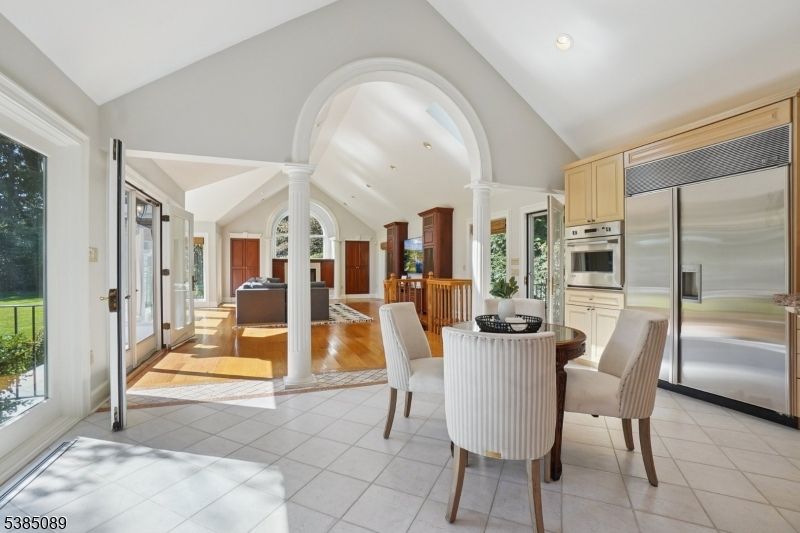 Dining room, Interior, Kitchen, Living room, Recessed Lighting, Stainless Steel Appliances