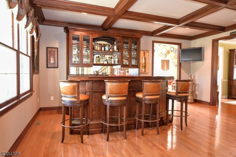 Interior, Recessed Lighting, Wooden Beams, Wood Texture Flooring