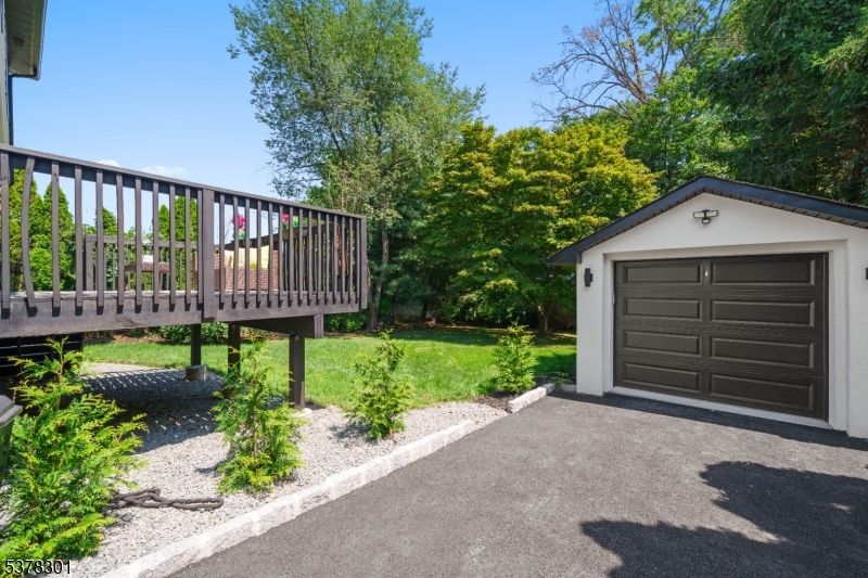 Backyard, Detached Garage, Exterior