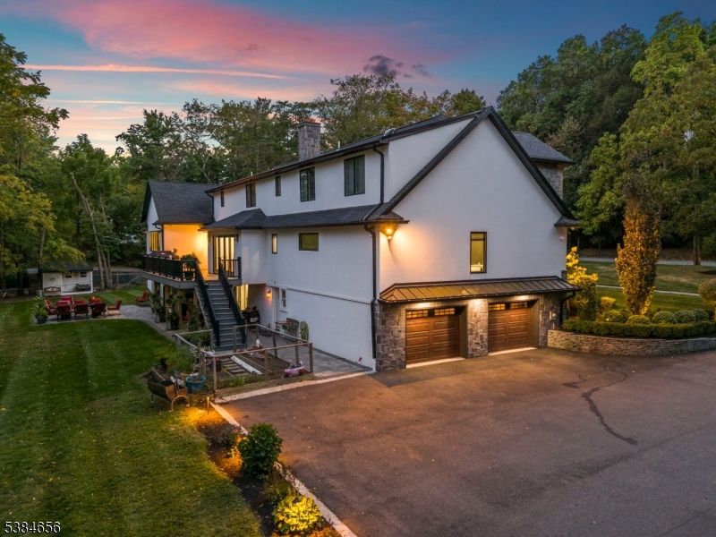 Attached, Backyard, Exterior, Facade, Farmhouse
