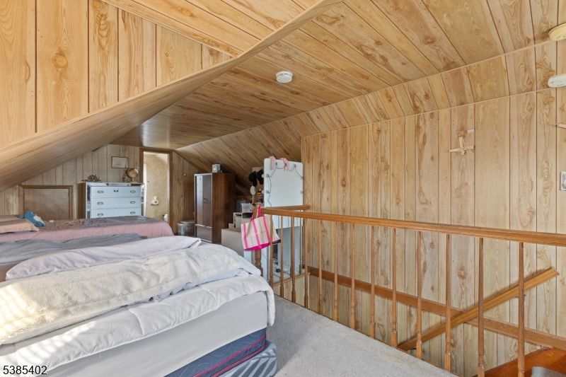 Bedroom, Interior, Wooden Ceilings, Wooden Walls