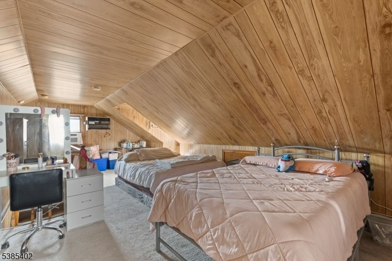 Bedroom, Interior, Wooden Ceilings, Wooden Walls