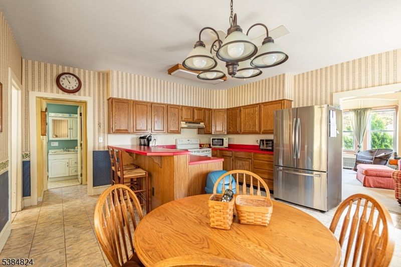 Dining room, Interior, Kitchen