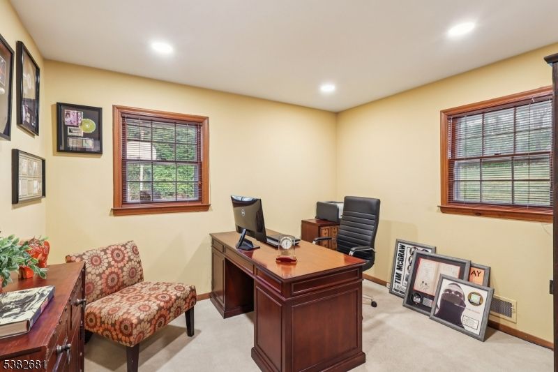 Home Office, Interior, Recessed Lighting