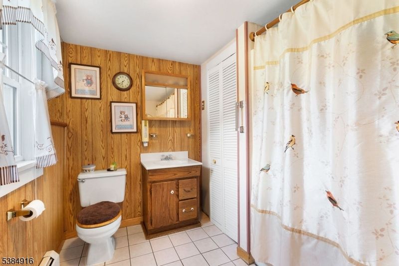 Bathroom, Interior, Wooden Walls
