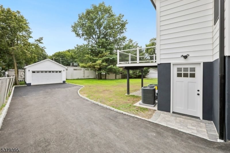 Backyard, Detached Garage, Exterior
