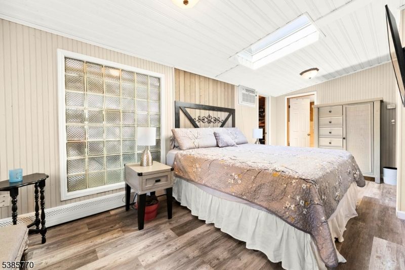 Bedroom, Interior, Wood Texture Flooring, Wooden Walls