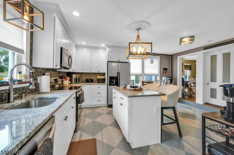 Interior, Kitchen, Pendant Lights, Recessed Lighting