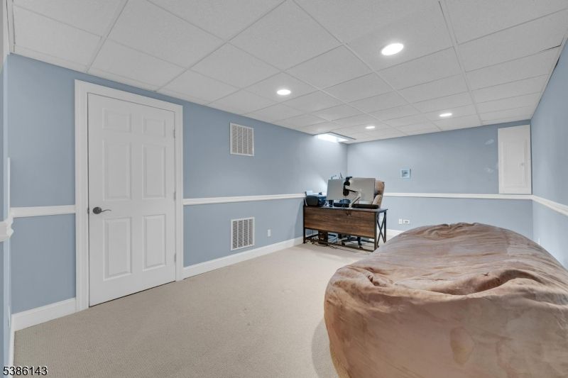 Home Office, Interior, Recessed Lighting