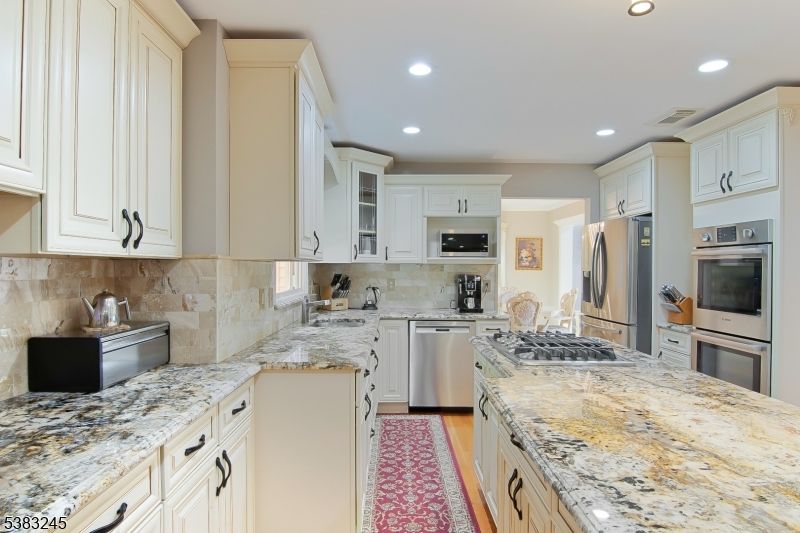 Interior, Kitchen, Recessed Lighting, Stainless Steel Appliances