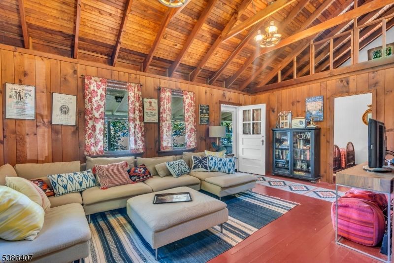 Interior, Living room, Wooden Beams, Wooden Ceilings, Wood Texture Flooring, Wooden Walls
