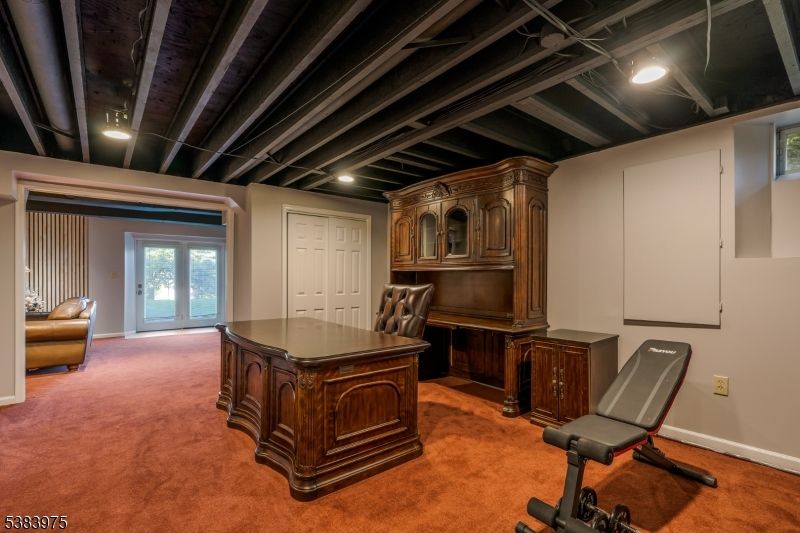 Fitness Equipment, Home Office, Interior, Recessed Lighting