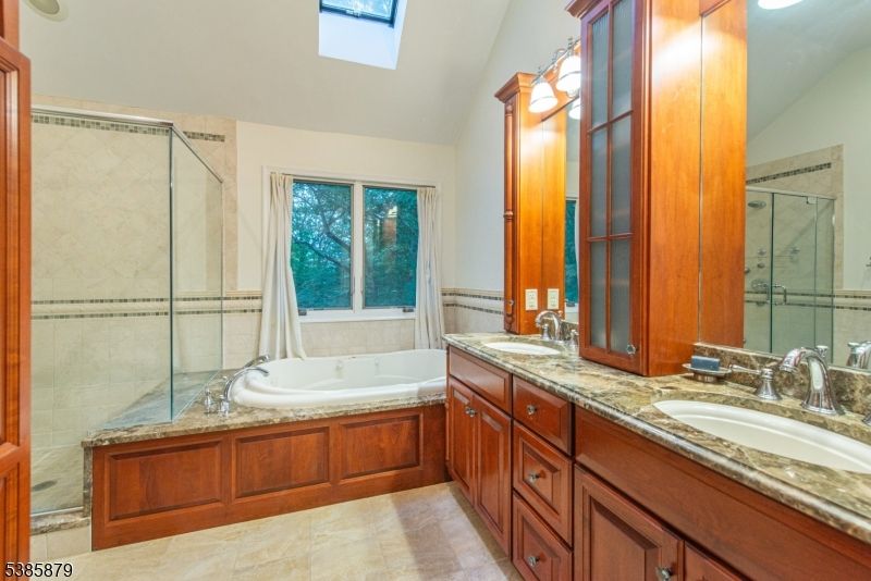 Bathroom, Dual Sink Vanities, Glass Shower, Interior
