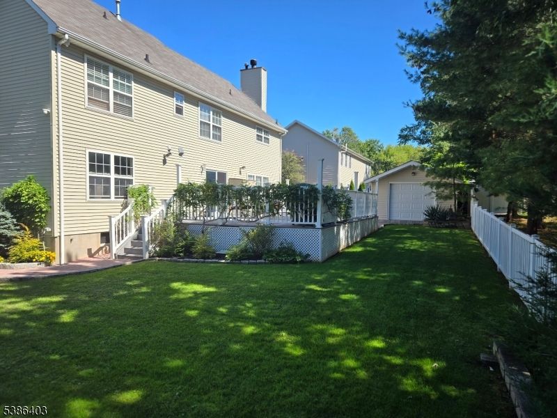 Backyard, Detached Garage, Exterior