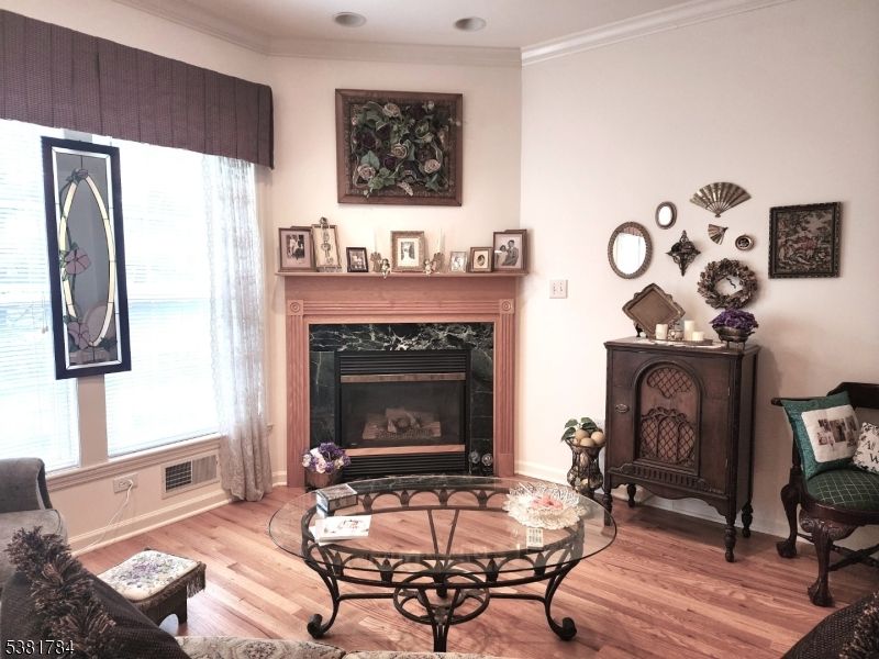 Fireplace, Interior, Wood Texture Flooring