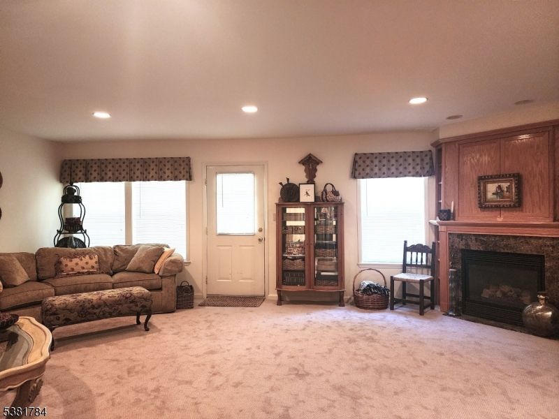 Fireplace, Interior, Living room, Recessed Lighting