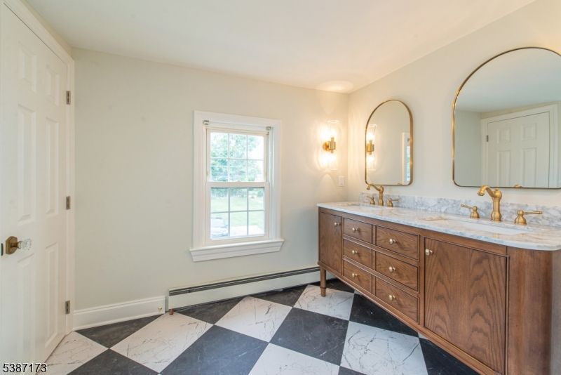 Bathroom, Dual Sink Vanities, Interior, Marble