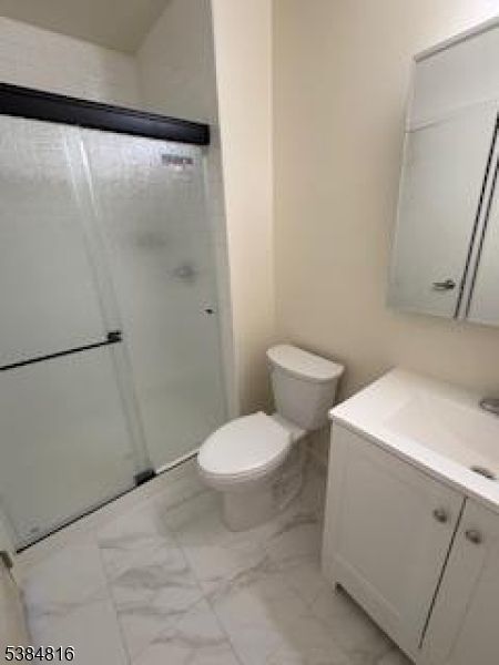 Bathroom, Glass Shower, Interior, Marble