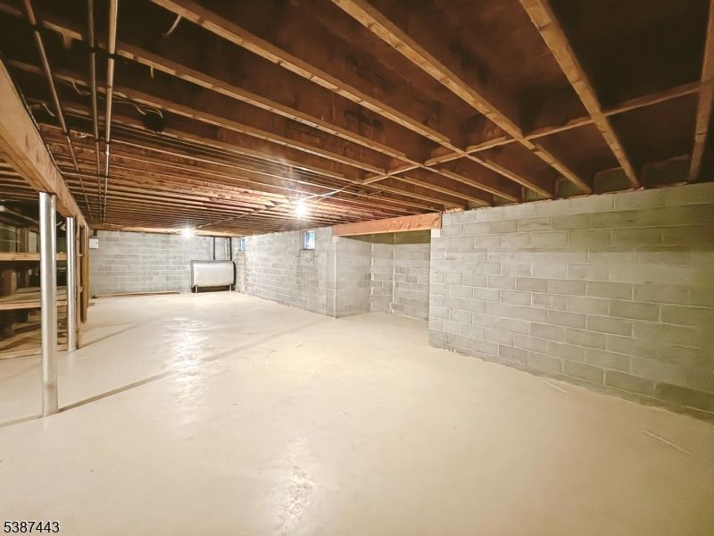 Interior, Stone Walls, Wooden Beams