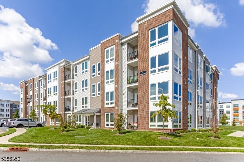 Exterior, Facade, Brick Facade, Condo Building