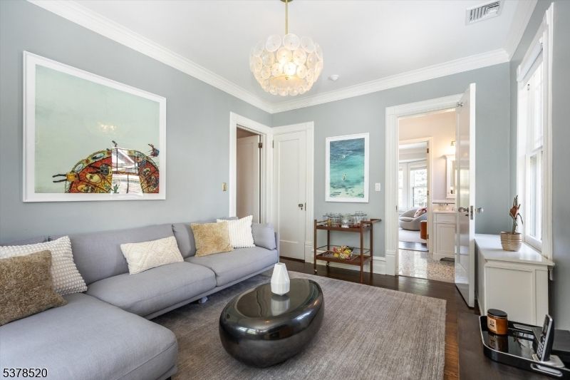 Chandelier, Interior, Living room, Wood Texture Flooring