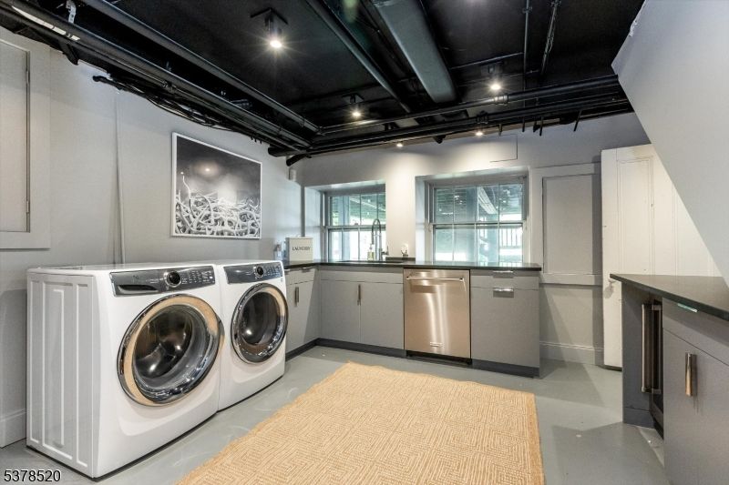 Interior, Recessed Lighting, Washer