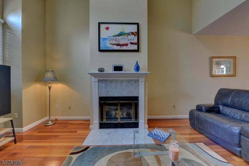 Fireplace, Interior, Wood Texture Flooring