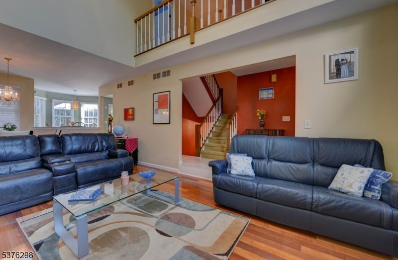 Chandelier, Interior, Living room, Wood Texture Flooring