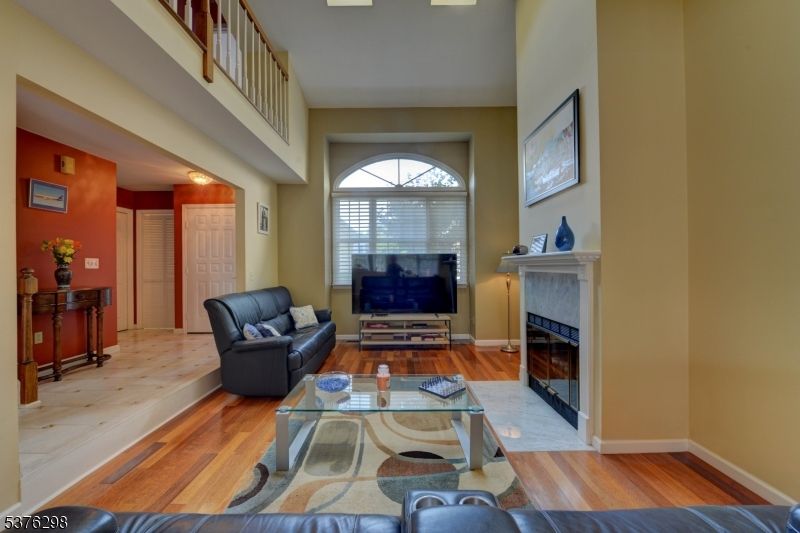 Fireplace, Interior, Living room, Wood Texture Flooring
