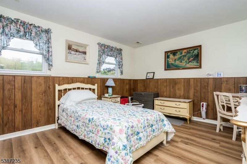 Bedroom, Interior, Wood Texture Flooring, Wooden Walls