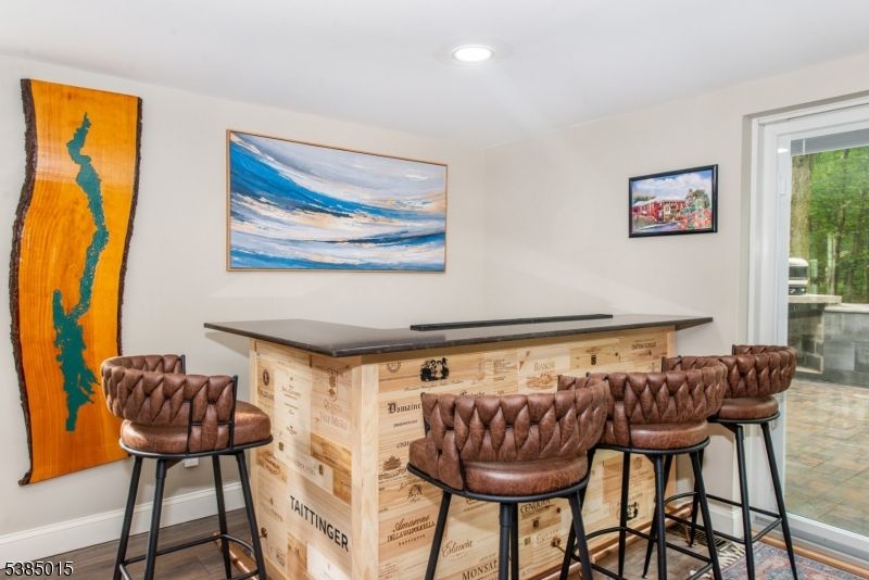 Interior, Recessed Lighting, Wood Texture Flooring, Wooden Walls