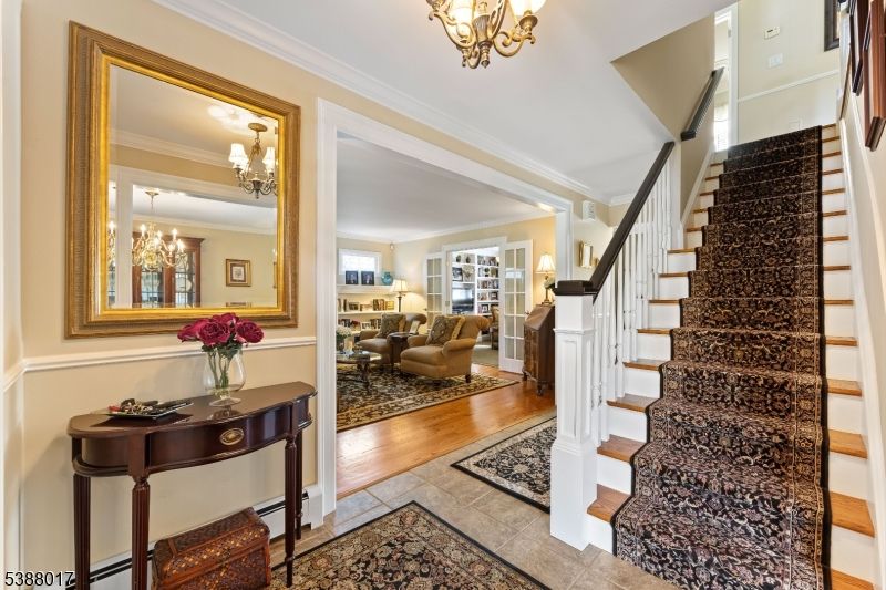 Chandelier, Interior, Living room, Wood Texture Flooring