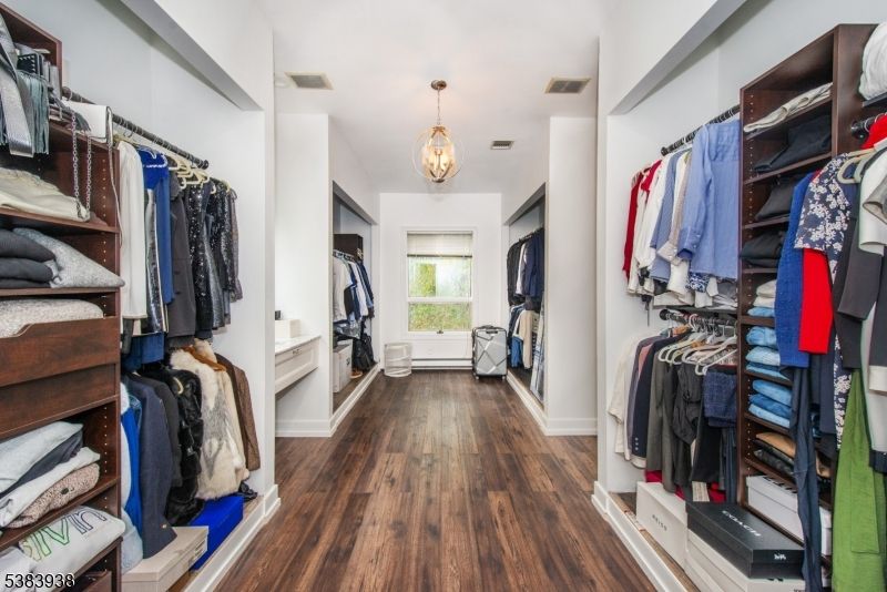 Interior, Pendant Lights, Walk-in Closets, Wood Texture Flooring