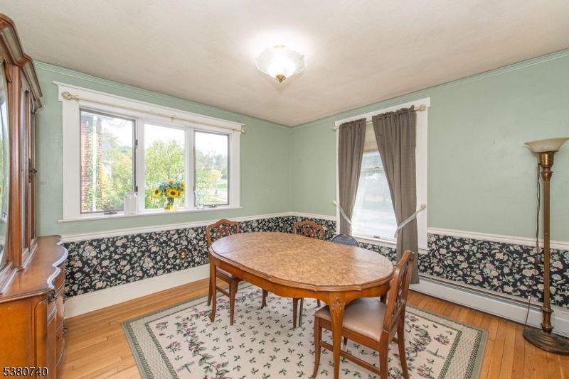 Dining room, Interior, Wood Texture Flooring