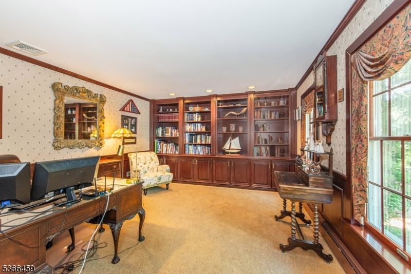 Home Office, Interior, Recessed Lighting