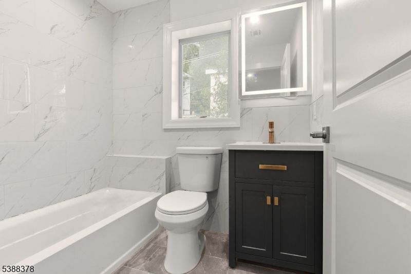 Bathroom, Interior, Marble Walls