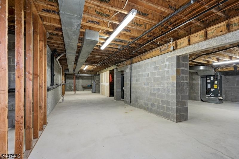 Interior, Stone Walls, Wooden Beams