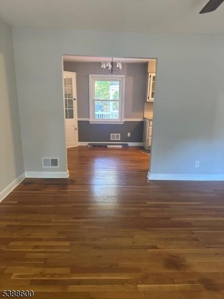 Empty room, Interior, Wood Texture Flooring